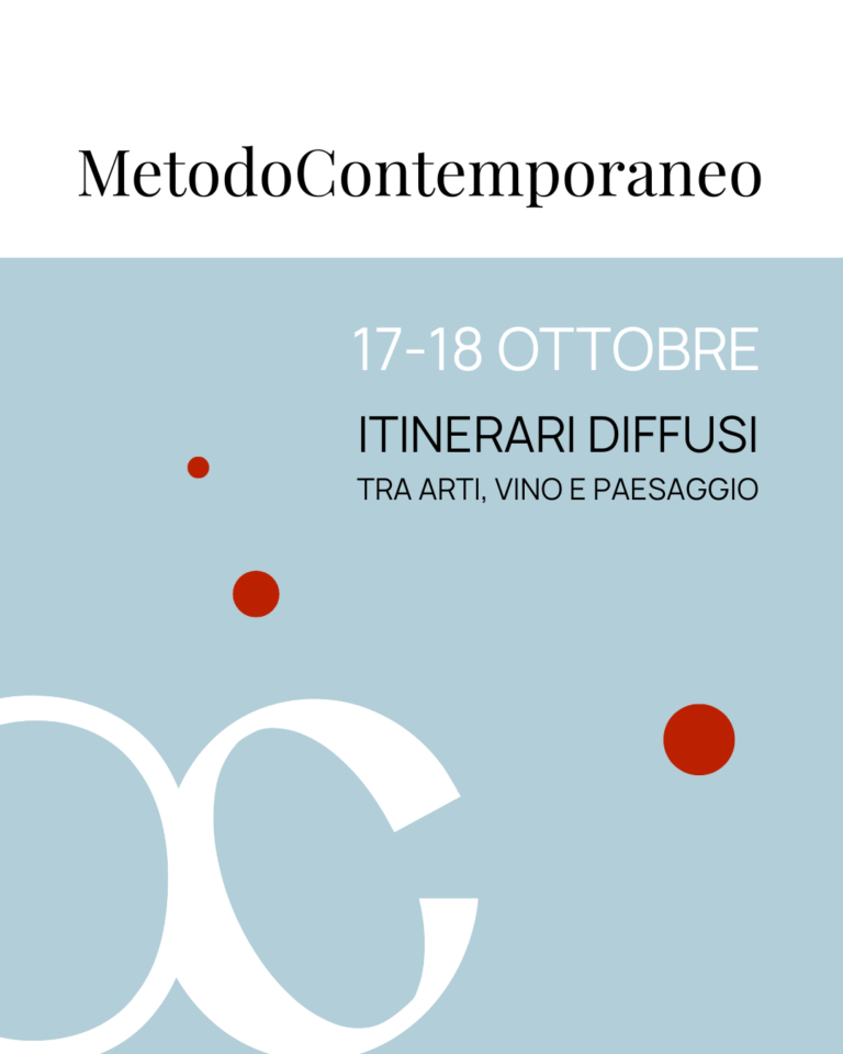 La prima edizione di Metodocontemporaneo. Itinerari diffusi tra arti, vino e paesaggio fa tappa nel Gavi