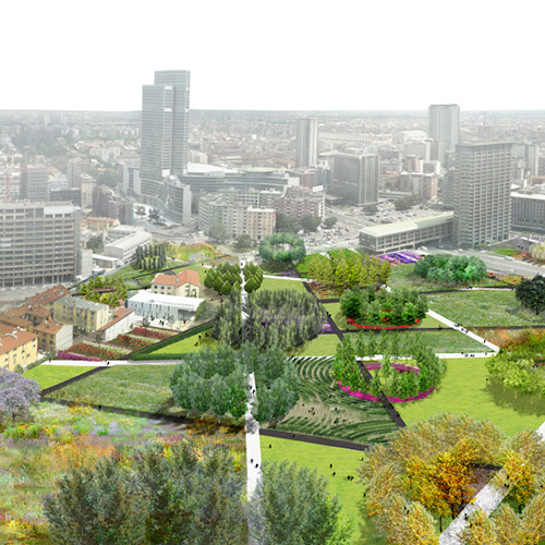 A forest to feel well among the skyscrapers