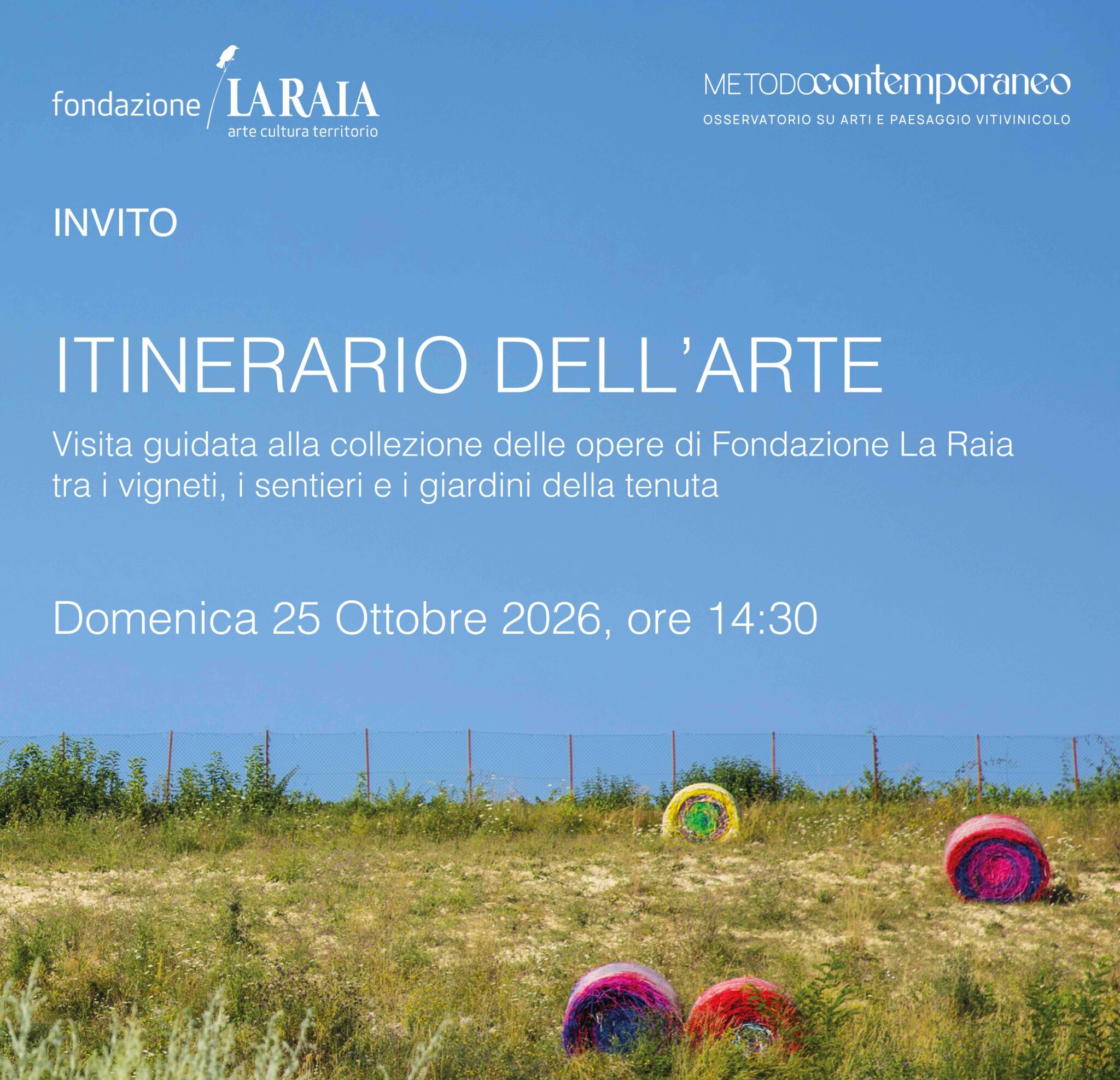 MetodoContemporaneo. Itinerari diffusi tra arti, vino e paesaggio – La seconda edizione 25 ottobre 2026
