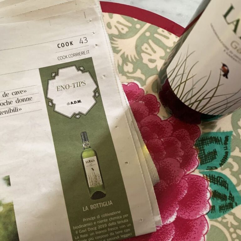 Aspettando il Gavi Docg biodinamico La Raia 2019