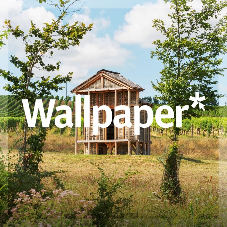The Art installation defining outdoor spaces